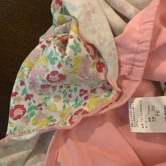 確認用ベビー服の画像