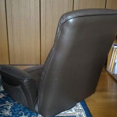リクライニング・回転・座椅子　皮の画像
