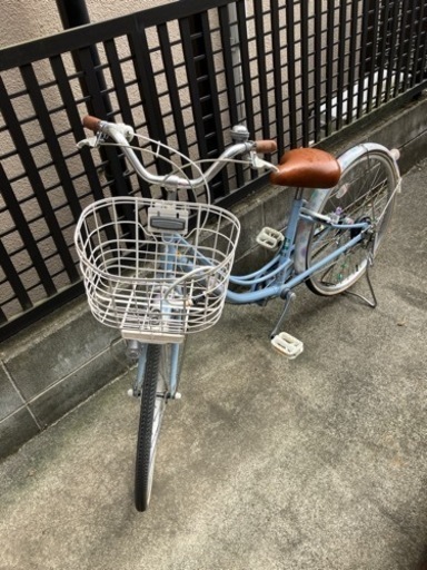 ※首都圏配達　女子用自転車24インチ　3段ギア