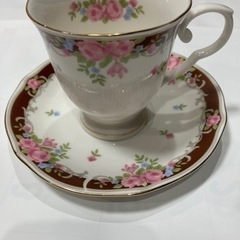 おしゃれなティーカップセット5客の画像