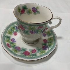 おしゃれなティーカップセット5客の画像