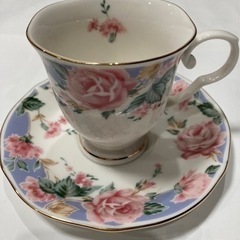 おしゃれなティーカップセット5客の画像