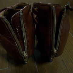 未使用　編み上げブーツサンダル　M   剥げありの画像