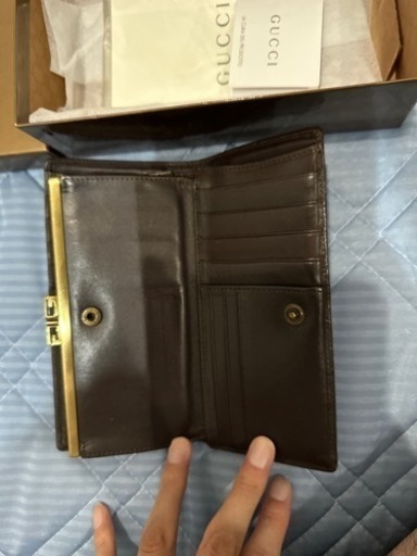 GUCCI希少ガマ長財布