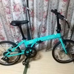 ルイガノ 折りたたみ 自転車の中古が安い！激安で譲ります・無料