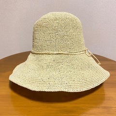 レディース　麦わら帽子の画像