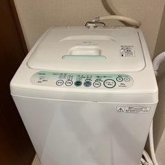 7/20取引限定特価！大幅値下げ！☆良品☆  TOSHIBA /洗濯機 / 5キロの画像