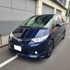 エスティマ2.4Ｇ　ケンスタイルエアロ　Ｈ１８　車検5/12　走...