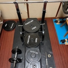 ベンチプレスセット　横浜市内配送可 ベンチプレスセット 横浜市内配送可 （自宅用ベンチプレスの