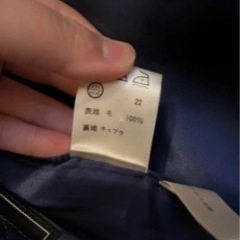 オンワードウール100%コートの画像