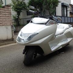 (売約済)YAMAHA　マグザム　白　ローダウン