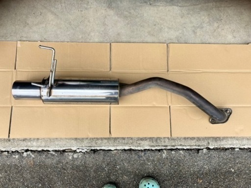 GE8 RS用 HKS silent マフラー