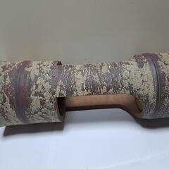 南山焼　二重生　花器　華道　古美術　工芸品　骨董品の画像