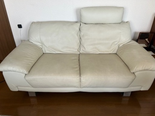 IDC 大塚家具 レザー ソファー お渡しは9月予定