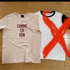 未使用　COMME CA ISM   Tシャツ の画像