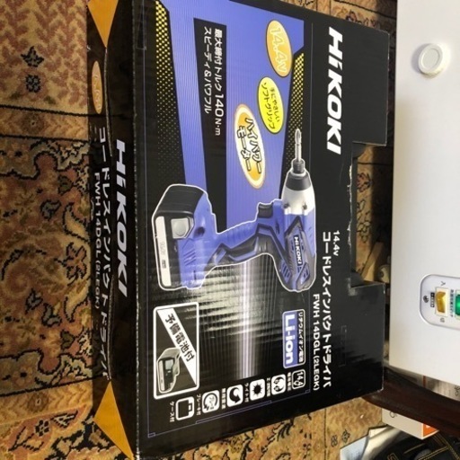 （新品）HiKOKI 日立工機 FWH14DGL インパクトドライバ 充電器 新品未開封