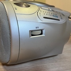 aiwa CSD-A310 CDラジカセ グレーの画像