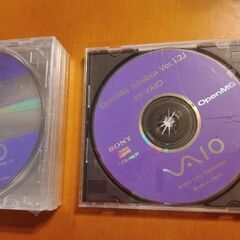 《未開封》Sony Vaio システムリカバリCD-Rom