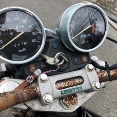カワサキ　ゼファー400   書類付実働ベース車の画像