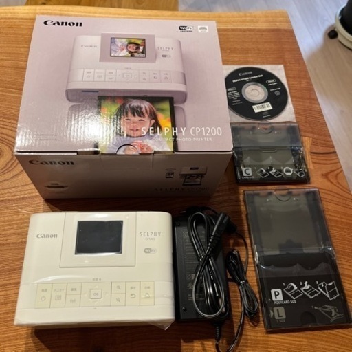 【ジャンク】SELPHY CP1200 Canon コンパクトフォトプリンター