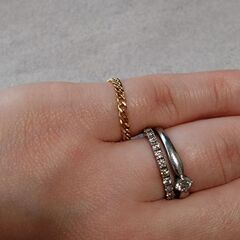 K18喜平リング ペアリングにも♪の画像