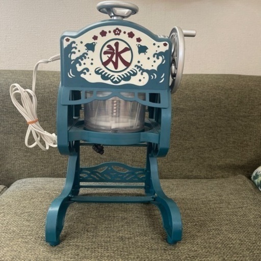 ドウシシャ 電動本格かき氷器 ふわふわ