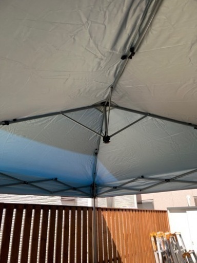 タープ　2.5m 簡単シェード　ワンアクションタイプと専用メッシュ
