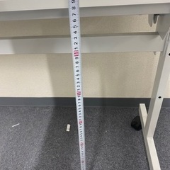 お値下げした！シンプルフォールディングテーブル　会議テーブル  幅120cm×奥行き45cm×高さ70cmの画像