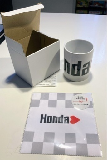 HONDA 非売品  未使用品 マグカップ マイクロファイバークロス 宇治久御山