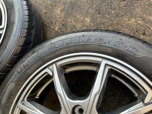 155/65R14 サマータイヤ ホイールセット NANKANG NS-2