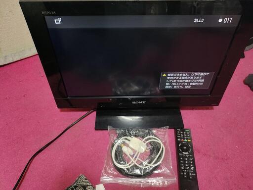 ソニー22インチテレビ　ハードディスク搭載録画可能