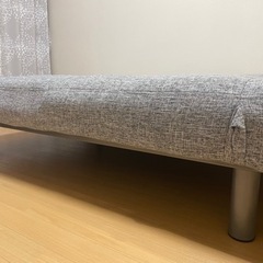 【受渡先決まりました】ニトリ　ソファベッド（引越しによる家具処分のため）の画像