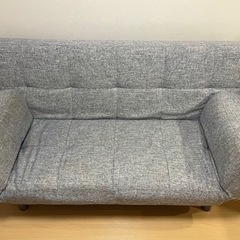 【受渡先決まりました】ニトリ　ソファベッド（引越しによる家具処分のため）の画像