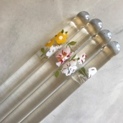 ガラスのマドラーの画像