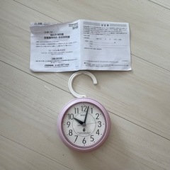 防水掛け置き時計の画像