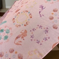 日傘ディズニーアリエルの画像
