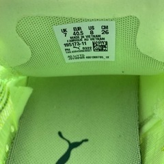 PUMA エレクトリファイニトロ　イエロー 26cmの画像