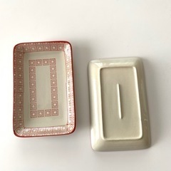 角皿　２枚セットの画像