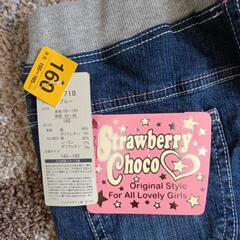 【新品未使用】短パン　女の子　160cmの画像