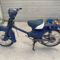 値下げ　ホンダカブ　フレーム　エンジンもあります　書類付き　ジャンク