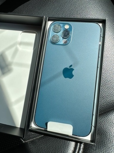 取り下げます。iPhone12pro パシフィックブルー 128GB SIMフリー