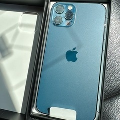 取り下げます。iPhone12pro パシフィックブルー 128...