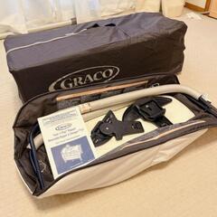 graco 　折りたたみ式プレイヤード　ベビーベッド グレコ　アメリカの画像