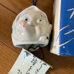 風鈴　おかめひょっとこ　陶器の画像