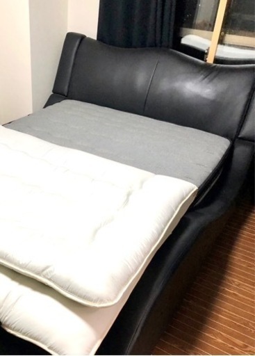 ダブルベッド\u0026マットレス7月中に取りに来ていただける方4,000円値引きします