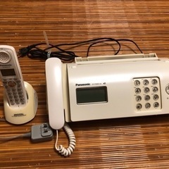 【無料】パナソニック電話機　→引き取り手が決まりました