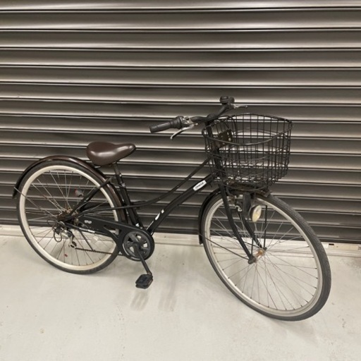 27インチ　自転車　6段変速