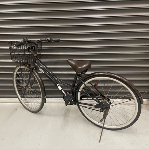 27インチ　自転車　6段変速