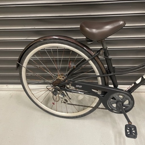 27インチ　自転車　6段変速