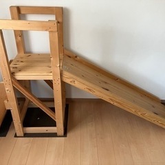 分解可能、手作り滑り台